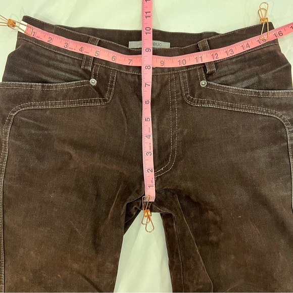 Vintage Philippe Dubuc Canada Made Tapered Structured Trousers Pants 30 x 33 - Picture 14 of 15